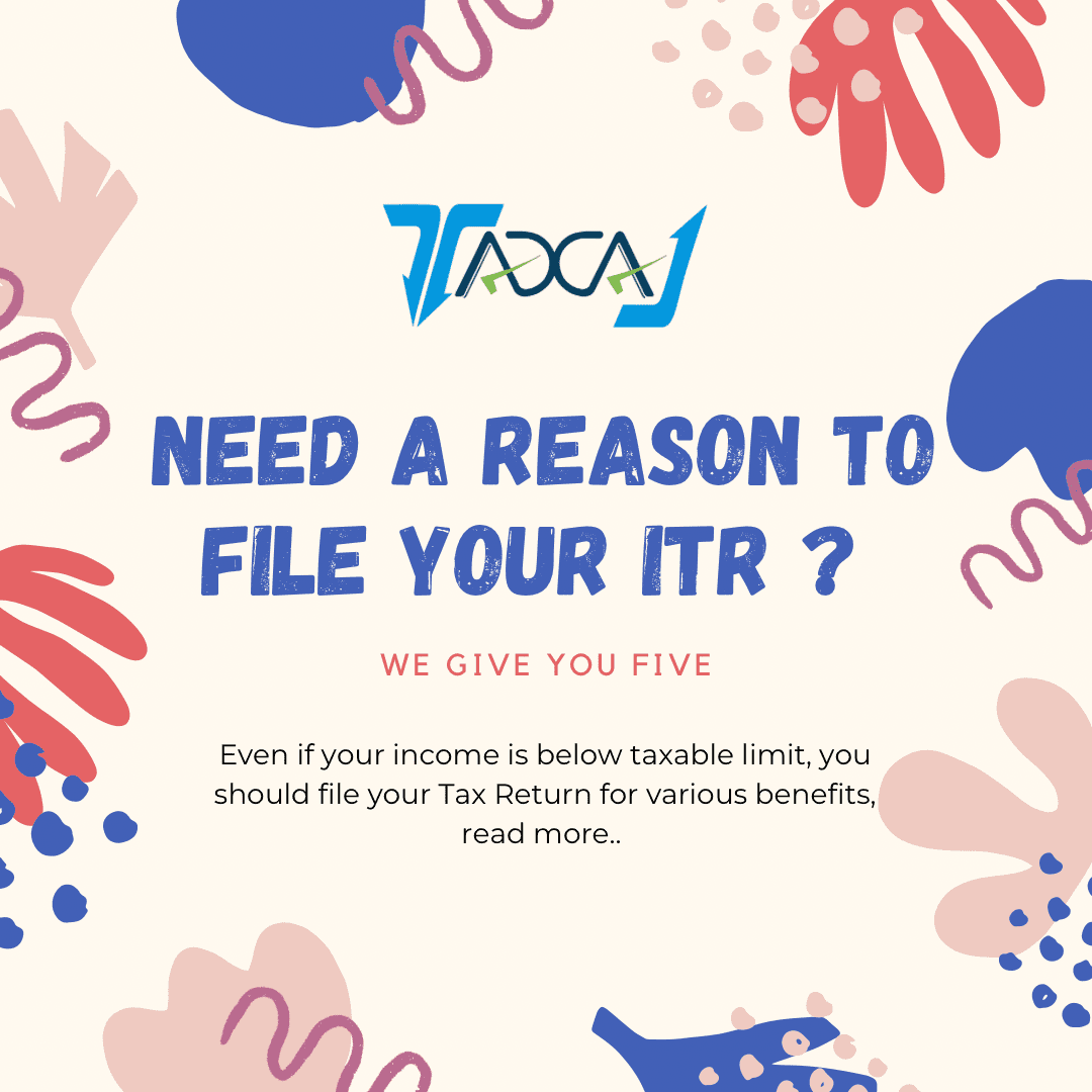 Why should we file ITR ?