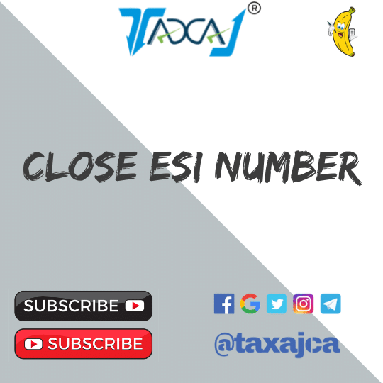 Esi Closure Form.pdf How to Close ESIC Account | ESI Number Surrender