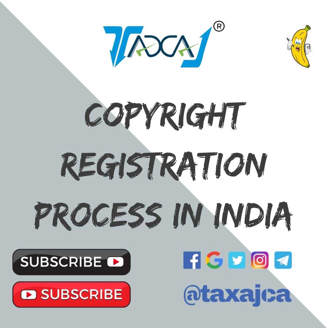 Copyright Registration Process Online in India