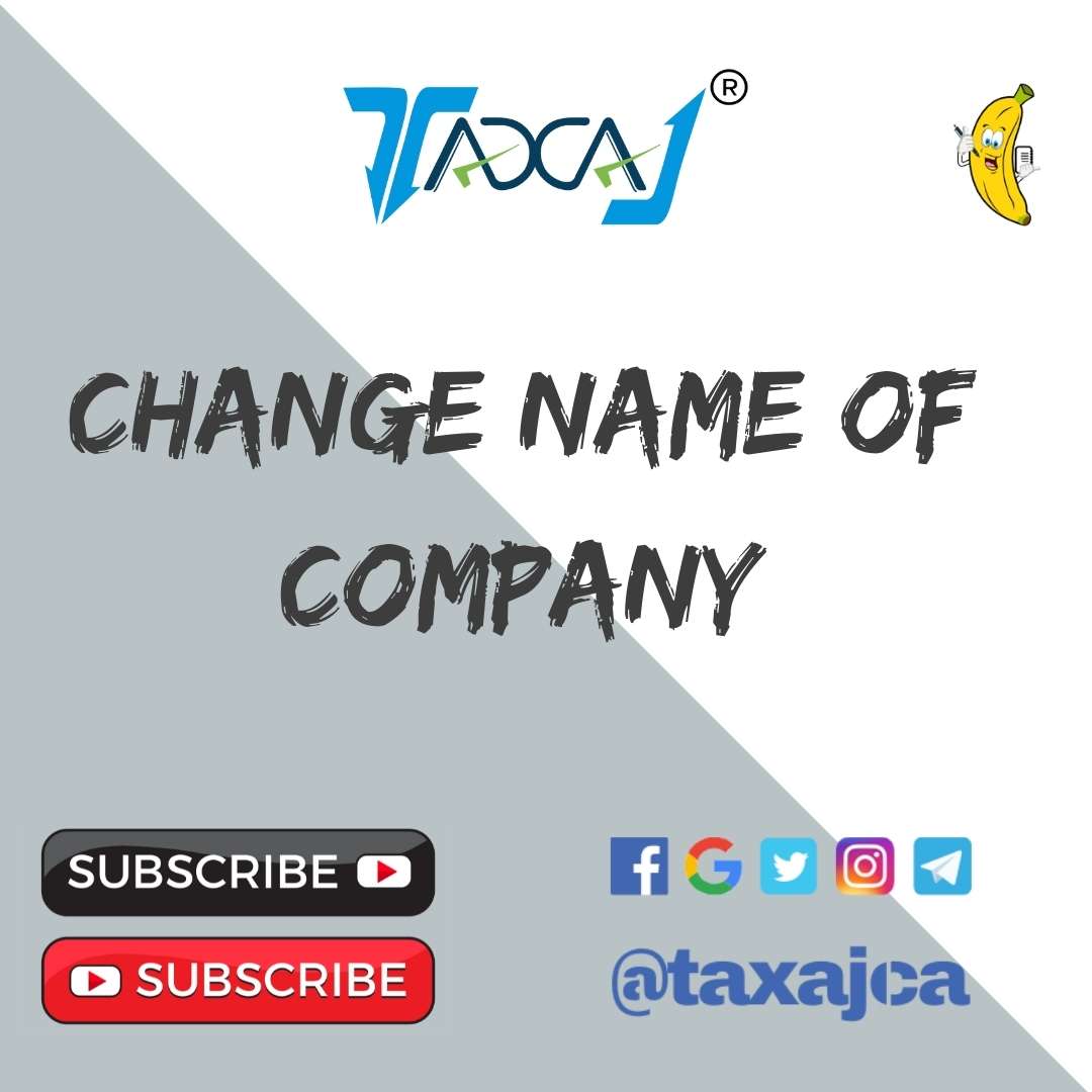 How to Change Company Name Company Name Change Process