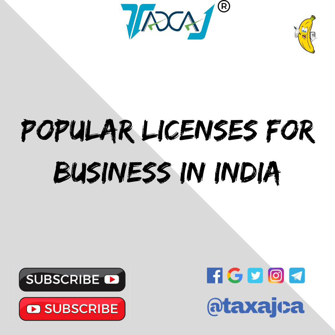 Popular Licenses in India