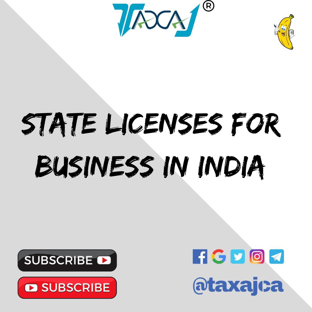 State Licenses in India