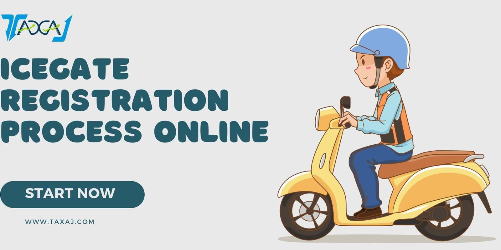 IceGate Registration Process Online
