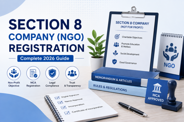 Section 8 Company (NGO) Registration — Complete 2026 guide
