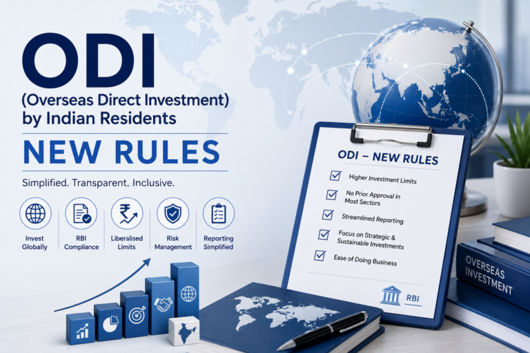 ODI (Overseas Direct Investment) by Indian residents — New rules